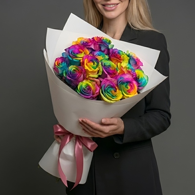 Send fresh roses to Russia