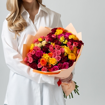 Roses delivery to Moscow