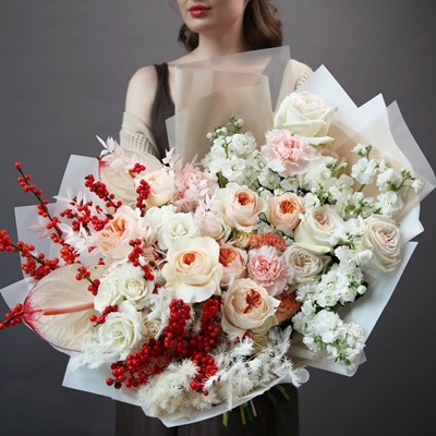 Flower bouquet for Moscow