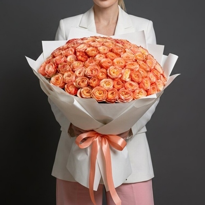 101 roses delivery in Moscow