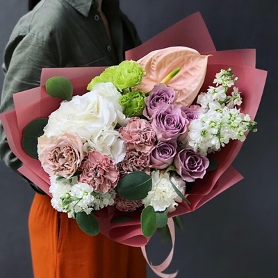 Flower bouquets delivery to Moscow