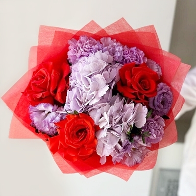Flower bouquets for Russia