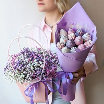 Send strawberry bouquets to Samara