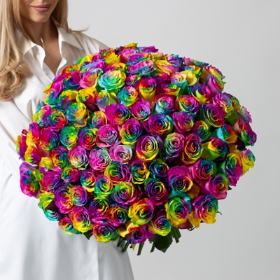 Send 101 roses to Russia