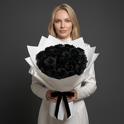 Black rose delivery Moscow