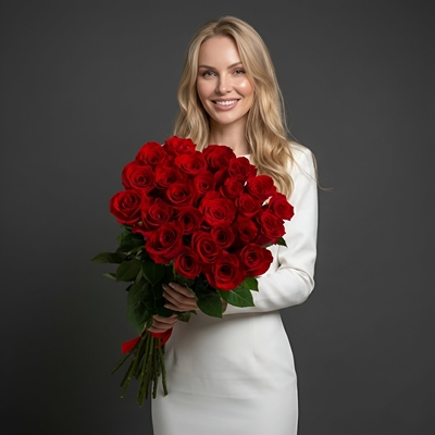 Red roses delivery Moscow