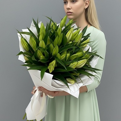 White Lily Delivery Moscow